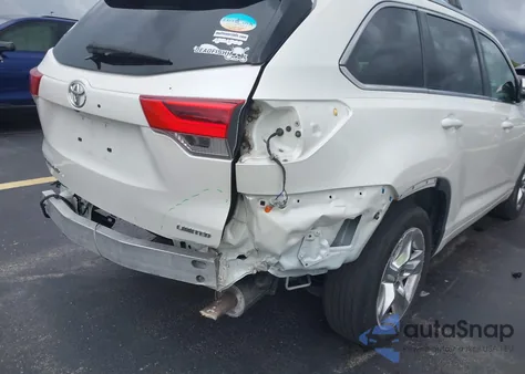 2019 Toyota Highlander Limited z USA, uszkodzony, nr VIN 5TDYZRFH4KS333375